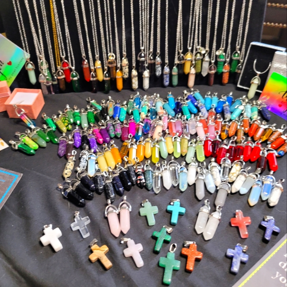 2 for 30 Pedlium Bullet Pendant Necklaces